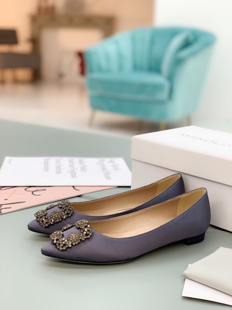 Manolo Blahnik flat shoes